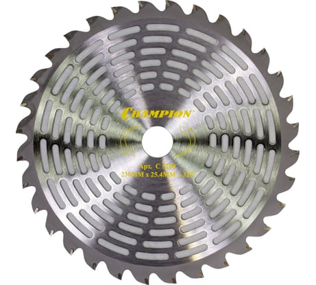 Нож с зубцами Super Light (230х25.4 мм; 32Т) для SRM-330ES/SRM-350ES/4605 CHAMPION C5204