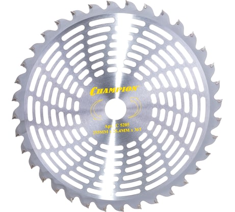 Нож с зубцами Super Light (255х25.4 мм; 36Т) для SRM-330ES/SRM-350ES/4605 CHAMPION C5205