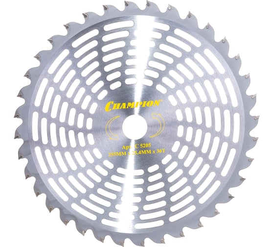 Нож с зубцами Super Light (255х25.4 мм; 36Т) для SRM-330ES/SRM-350ES/4605 CHAMPION C5205 1