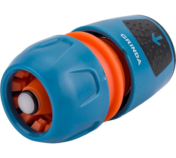 Соединитель универсальный, быстросъёмный с автостопом TU-A 1/2"-3/4" Grinda 8-426227_z02