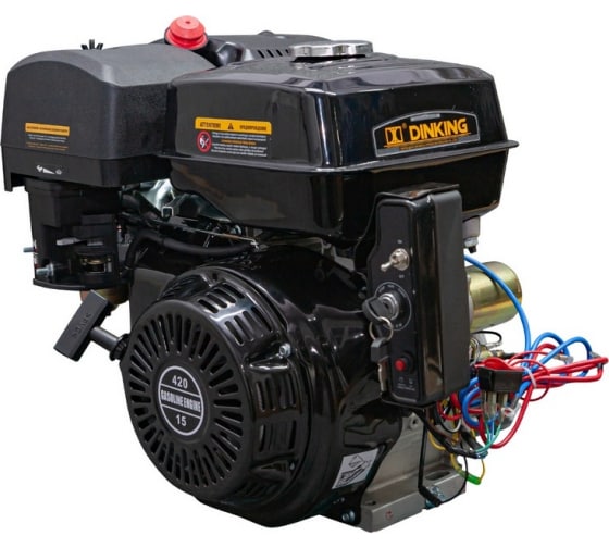 Двигатель Dinking DK190FE-S 15 лс с электростартером, зимний ДВИ070 1