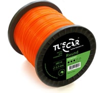 Леска для триммера Round orange, Standart, 2.7 мм, 682 м TUSCAR 10111227-682-4