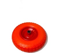 Колесо без камеры 4.00x6 F 16 GEVA TRADE PU400/6/16/90/RED/RED/О