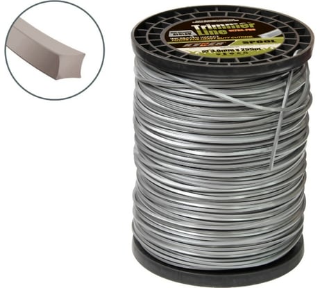 Леска ALULON (3.0 мм; 255 м; квадрат) Rezer 03.007.00008