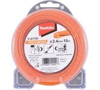 Корд триммерный спиральный "клевер" (2.4 ммх15 м) Makita E-01797