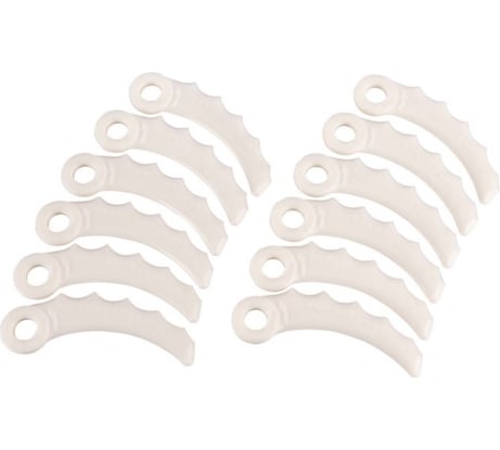 Ножи пластиковые 12 шт для триммерной головки арт. 198383-1 Makita 198426-9