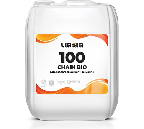 Цепное биоразлагаемое масло CHAIN BIO 100 20 л LIKSIR 205502 1
