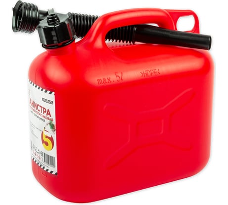 Канистра пластиковая с лейкой для топлива 5 л ARNEZI A1006005