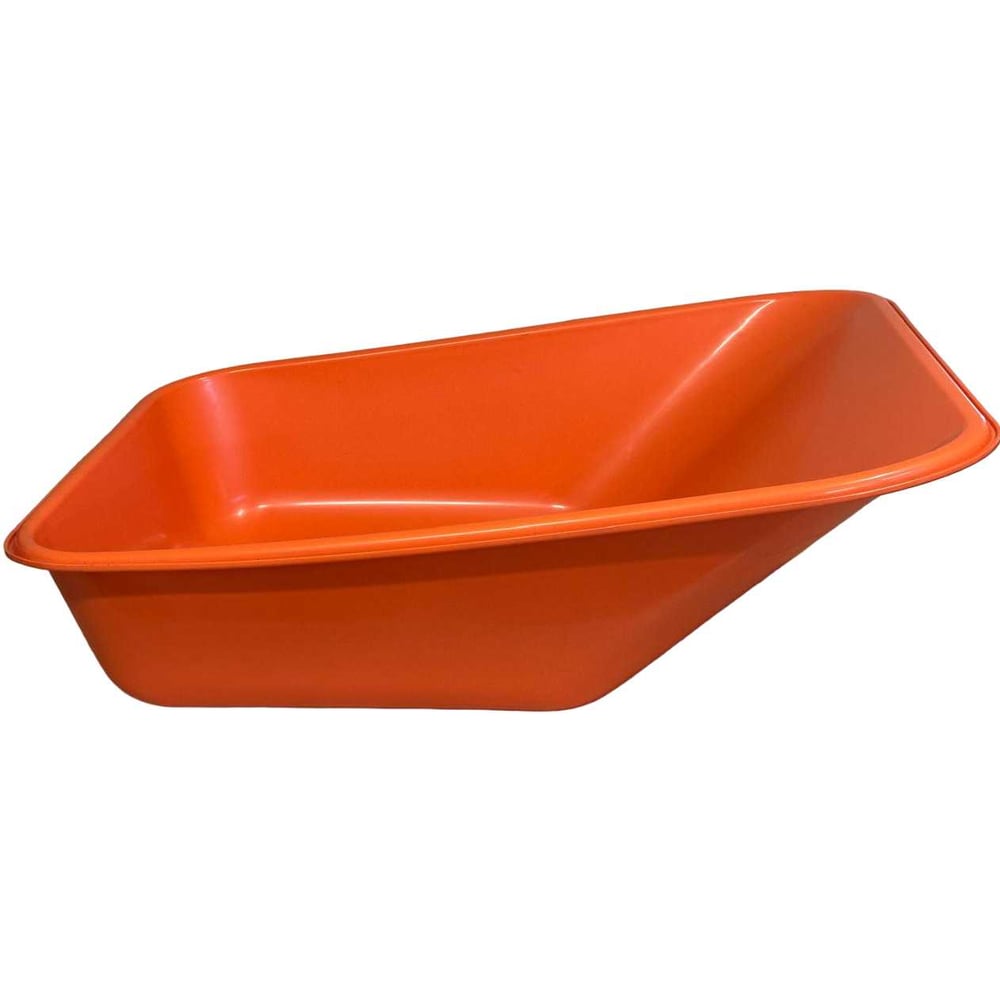 Кузов для тачки строительной ООО РВ Пласт 110 л Премиум оранжевый 0250 ...