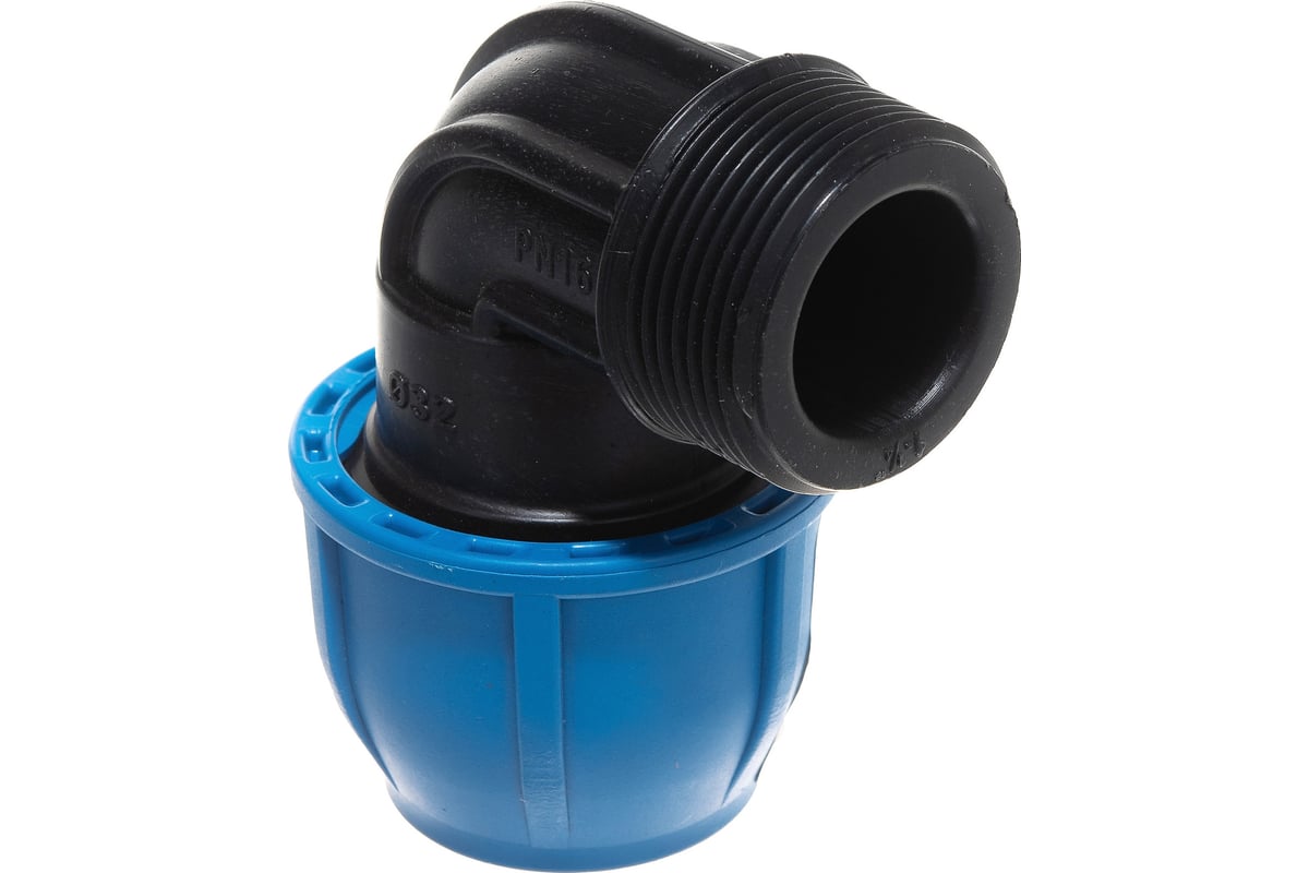 Отвод компрессионный PN16 (32 мм; 1 1/4\") с наружной резьбой RTP 22270 ...