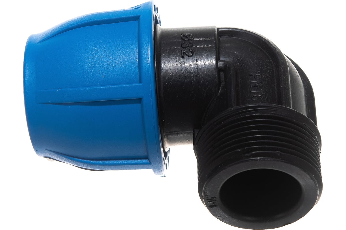 Отвод компрессионный PN16 (32 мм; 1 1/4\") с наружной резьбой RTP 22270 ...