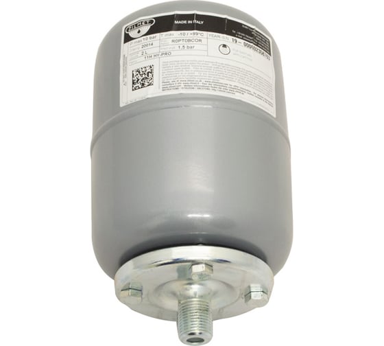 Бак расширительный HY-PRO (2 л; 10 Бар; 3/4"G;  -10 + 99 С; вертикальный) Zilmet 11H0000200