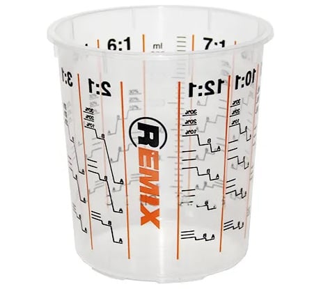 Стакан мерный для смешивания краски (25 шт; 0.7 л) REMIX RM MC700