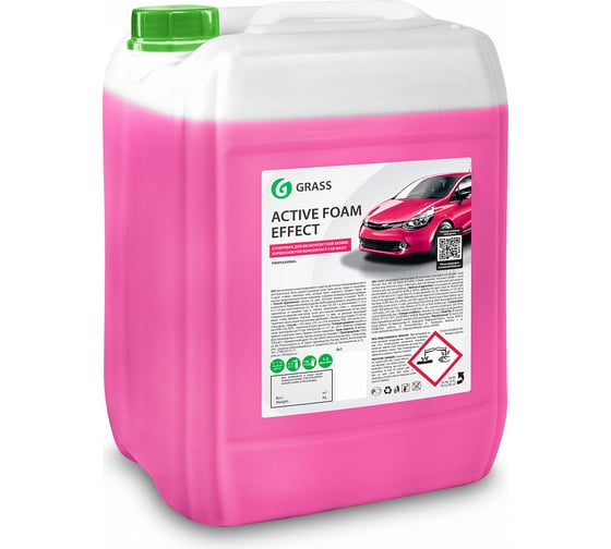Пена активная "Active Foam Effect" эффект снежных хлопьев 21 кг Grass 110222