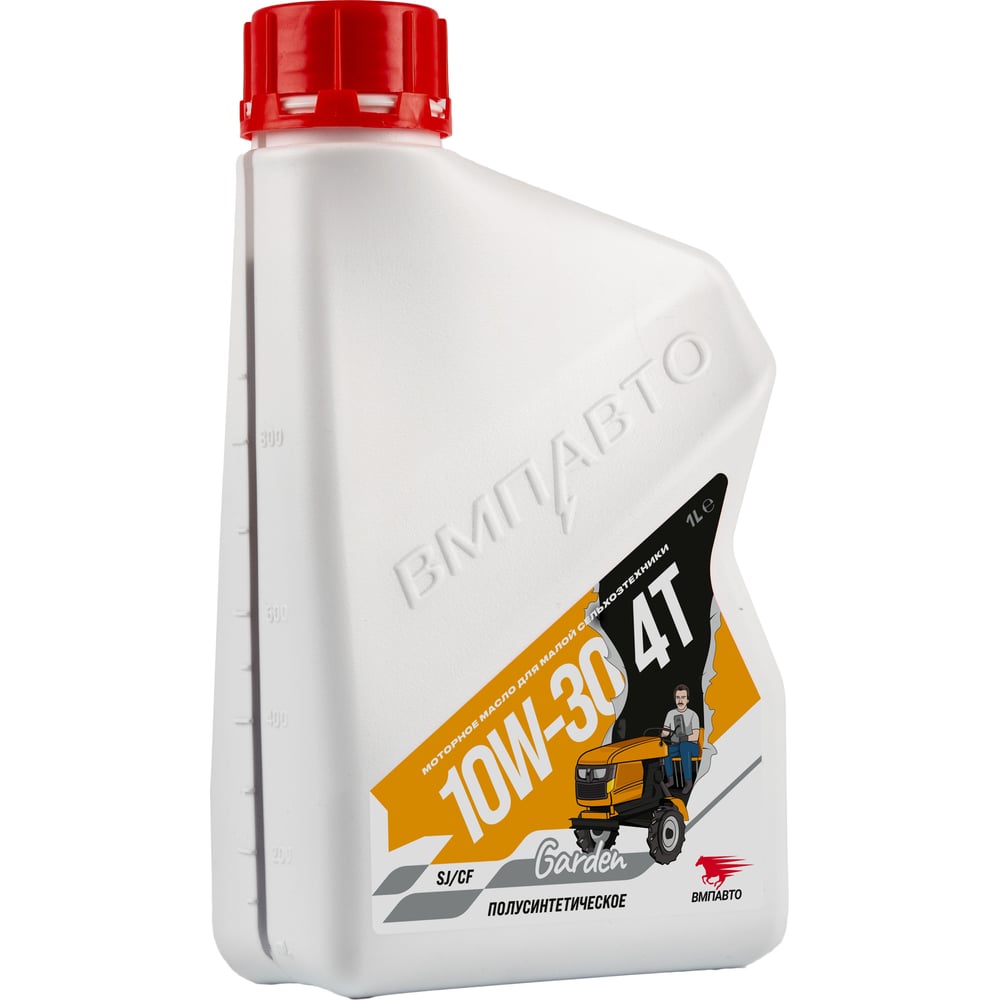 Масло четырехтактное ВМПАВТО 10W-30, SJ/CF, 1л канистра 9310. страна ...
