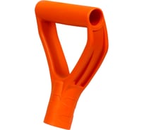 Рукоятка для лопаты (полипропилен) D-образная оранжевая UFO 400102002U