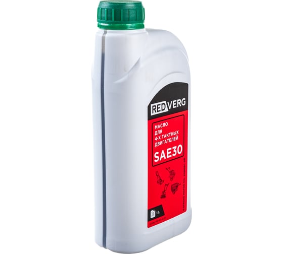 Масло минеральное 4-тактное (1 л; SAE 30) REDVERG 5017607