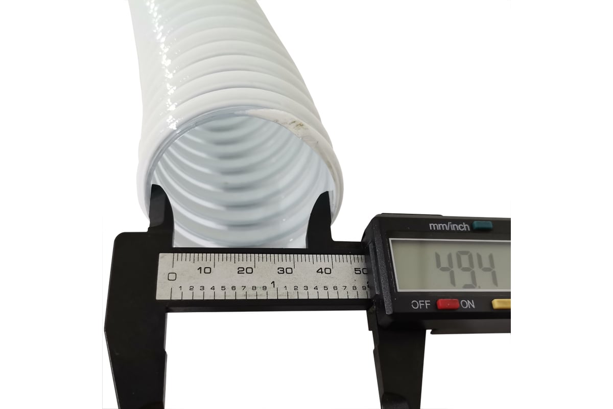 Шланг напорно-всасывающий (50 мм; 7 м; белый) Профитт 9276997 ...