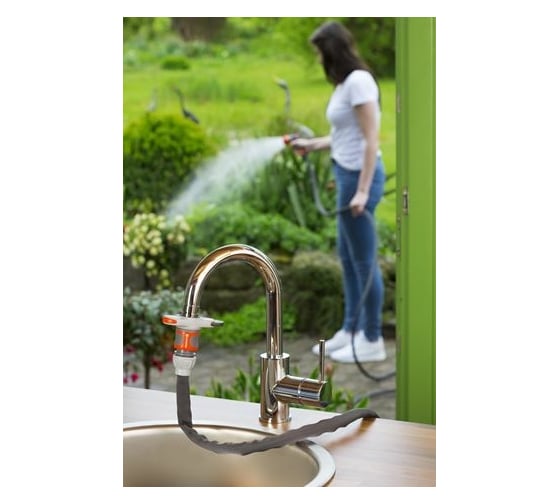 Штуцер без резьбы для бытовых кранов Gardena 18210-20.000.00