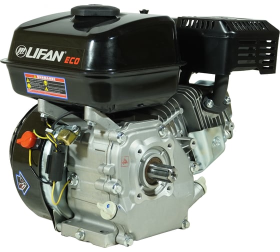 Двигатель LIFAN 170F Eco, шлицевой вал 00-00153777