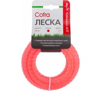 Леска для триммера (3.0 мм; витой квадрат; 15 м) COFRA LTC-3.0SQT-15