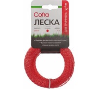 Леска для триммера (2.0 мм; витой квадрат; 15 м) COFRA LTC-2.0SQT-15