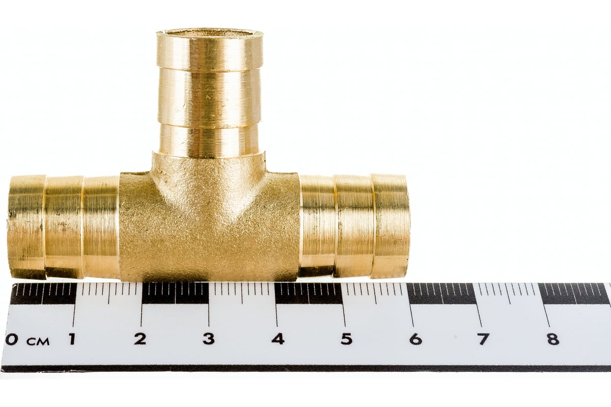 Тройник соединительный латунный 16х16х16 мм LEXLINE 517750 - выгодная ...