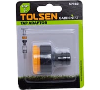 Адаптер на кран 3/4" - 1" TOLSEN 57160