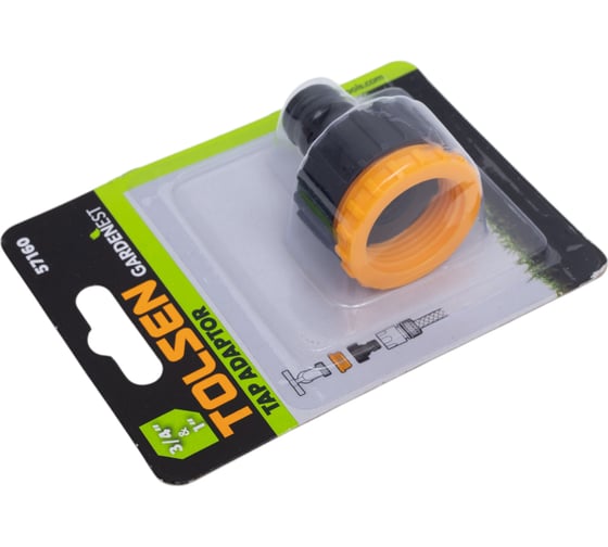Адаптер на кран 3/4" - 1" TOLSEN 57160