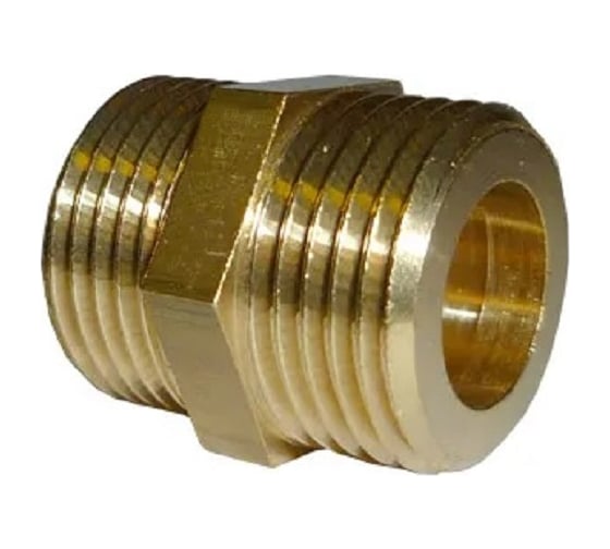 Переходник латунный 3/8" папа-3/8" папа ACG 1011567