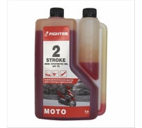 Масло 2T MOTO API TC 1 л, п/с, с дозатором Fighter 15077