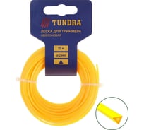 Леска (15 м; 2 мм; сечение треугольник; нейлон) для триммера TUNDRA 5443152
