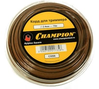 Корд триммерный Nylplus Square (74 м; 2.4 мм; квадрат) Champion C5066