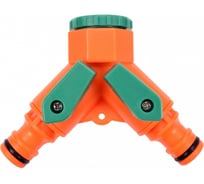 Распределитель двухканальный 1/2", 3/4" FLO 89022