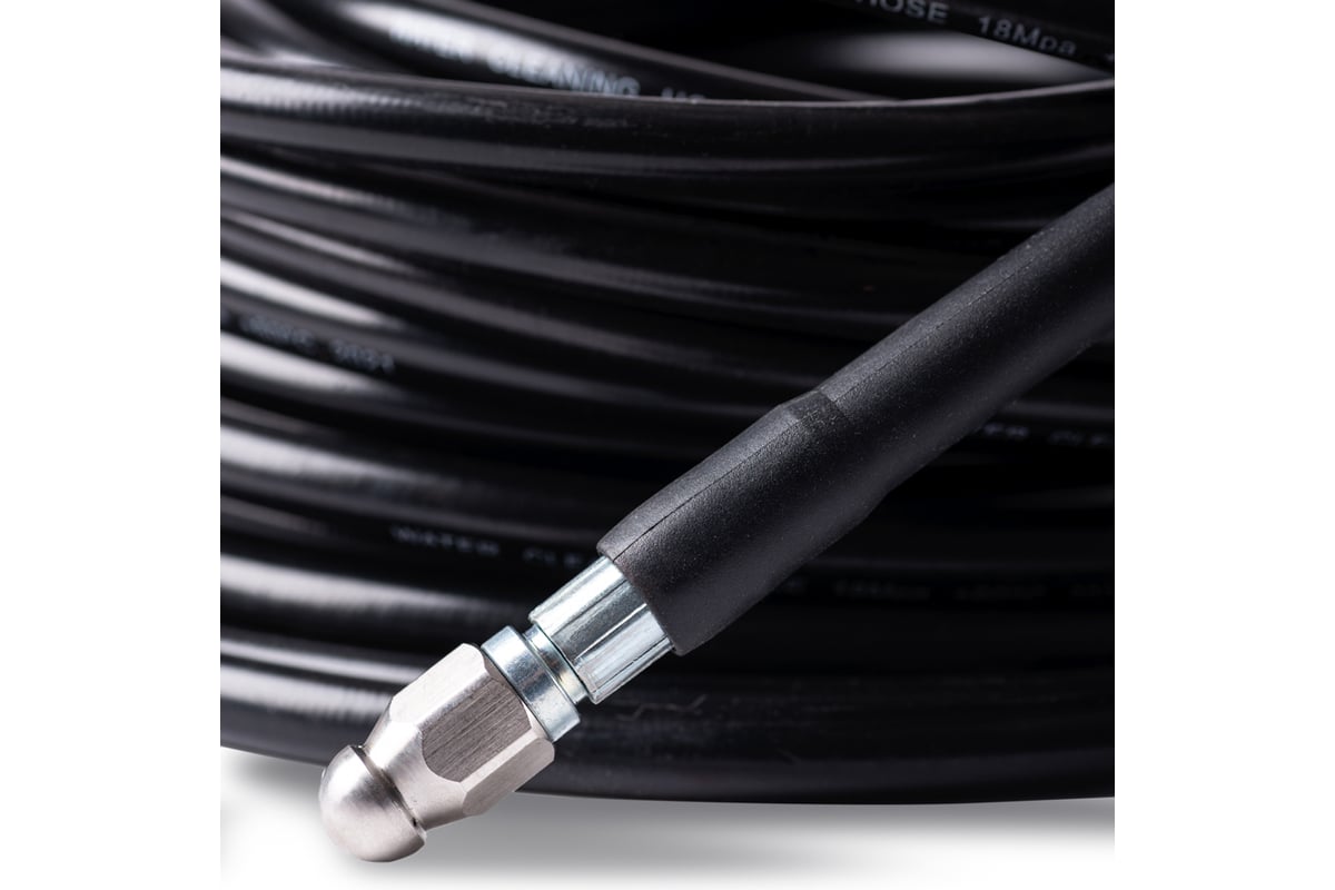 Шланг для прочистки труб 20 м универсальный ООО ТД Гидромаркет GM-hose ...