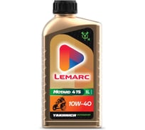 Масло 4Т моторное минеральное MOTARD YMS 4TM 10W40, канистра 1 л Lemarc 12620301