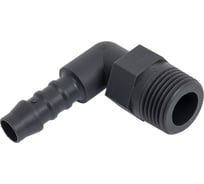 Угловой резьбовой переходник WES 8/R 3/8 PA6 (10 шт) NORMA NR-07308912008