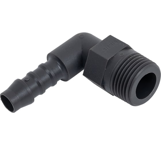 Угловой резьбовой переходник WES 8/R 3/8 PA6 (10 шт) NORMA NR-07308912008
