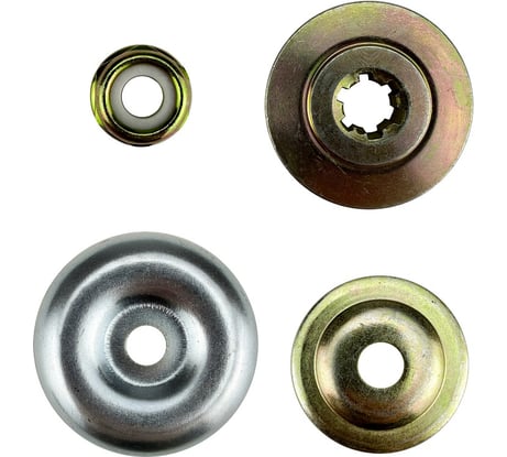 Набор для садового триммера 4 пр. гайка+шайбы+чашка редуктора M10х1.25LH Diamond Industrial DIDGRED4