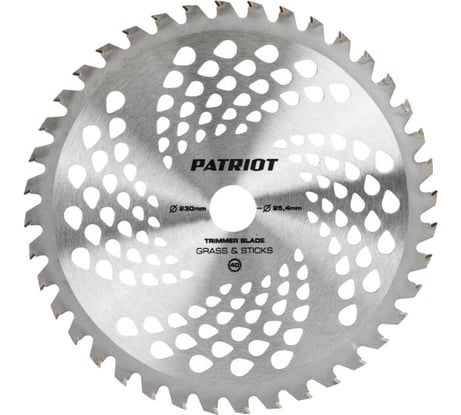 Нож TBS-40P (230 мм; 40 зубьев) PATRIOT 809115229