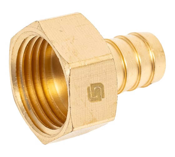 Переходник для шланга SantechSystems латунь, Дн12x1/2" ВР, неразъемный 018-2089