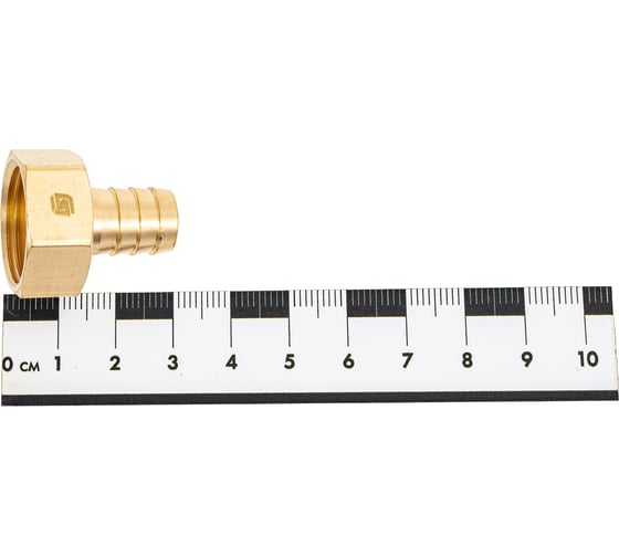 Переходник для шланга SantechSystems латунь, Дн12x1/2" ВР, неразъемный 018-2089