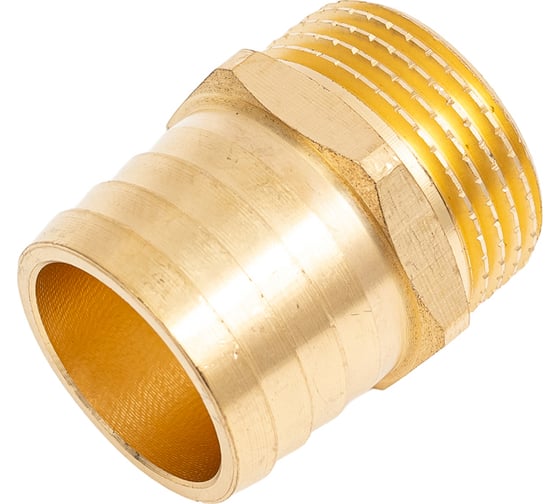 Переходник для шланга SantechSystems латунь, Дн25x3/4" НР, неразъемный 018-2102