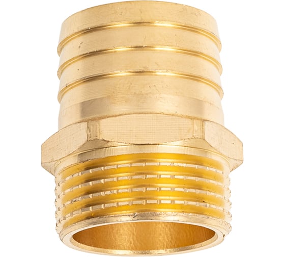 Переходник для шланга SantechSystems латунь, Дн25x3/4" НР, неразъемный 018-2102