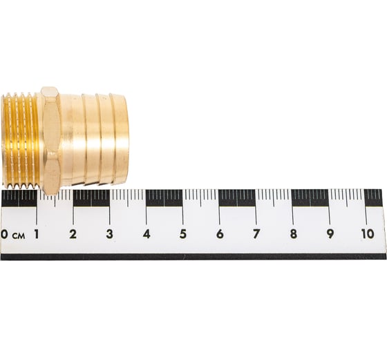 Переходник для шланга SantechSystems латунь, Дн25x3/4" НР, неразъемный 018-2102