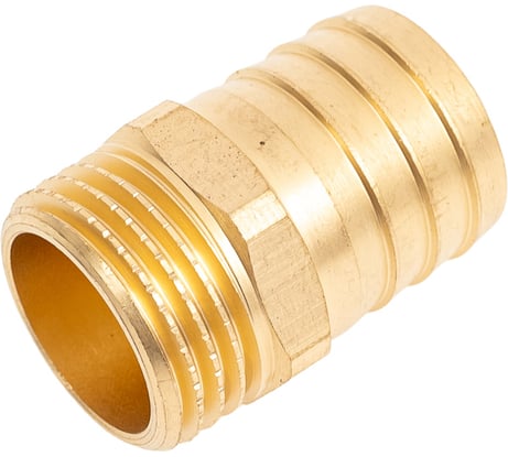 Переходник для шланга SantechSystems латунь, Дн20x1/2" НР, неразъемный 018-2100