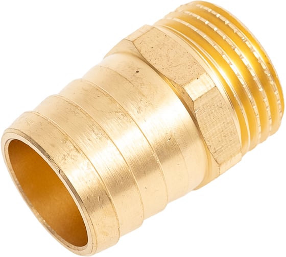 Переходник для шланга SantechSystems латунь, Дн20x1/2" НР, неразъемный 018-2100