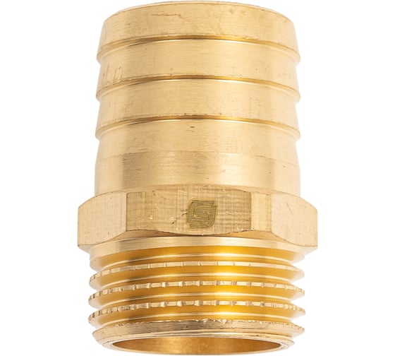 Переходник для шланга SantechSystems латунь, Дн20x1/2" НР, неразъемный 018-2100