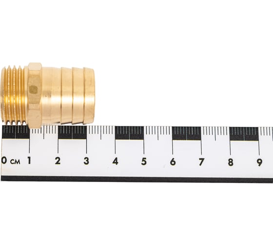 Переходник для шланга SantechSystems латунь, Дн20x1/2" НР, неразъемный 018-2100