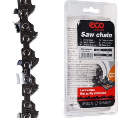 Цепь 15 см, 6", 1/4", 1.1 мм, 37 звеньев, 14TA ECO CSP-14TA137